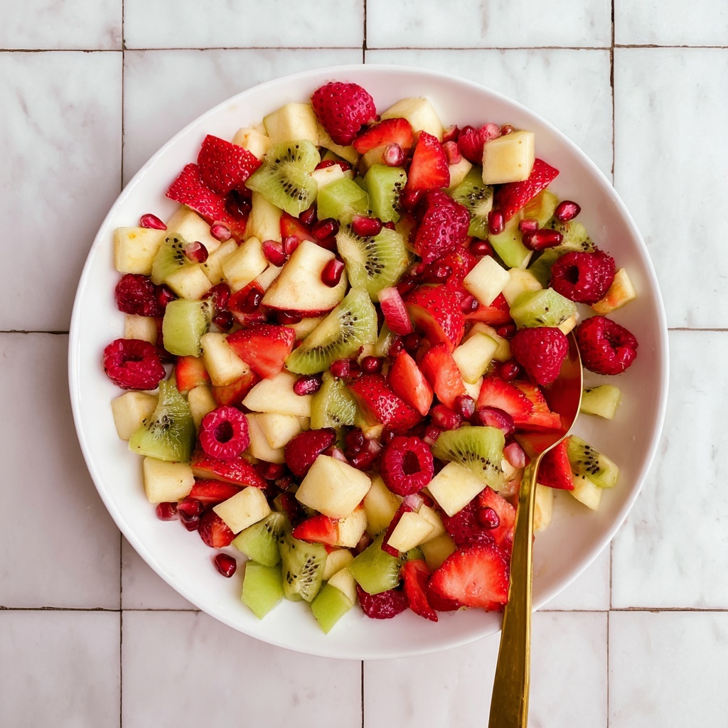 Christmas Fruit Salad Recipe - Recipe Image