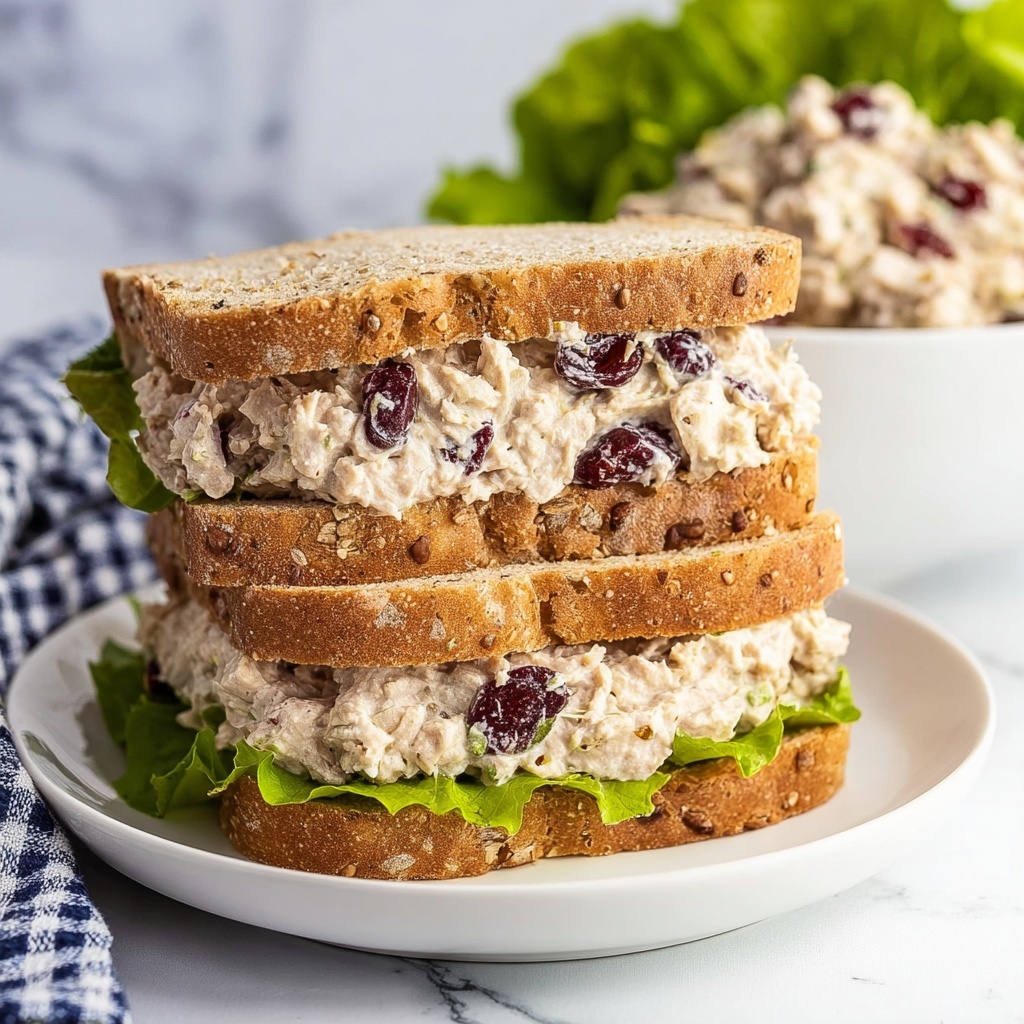 Tuna Salad with Cranberries Recipe - Recipe Image