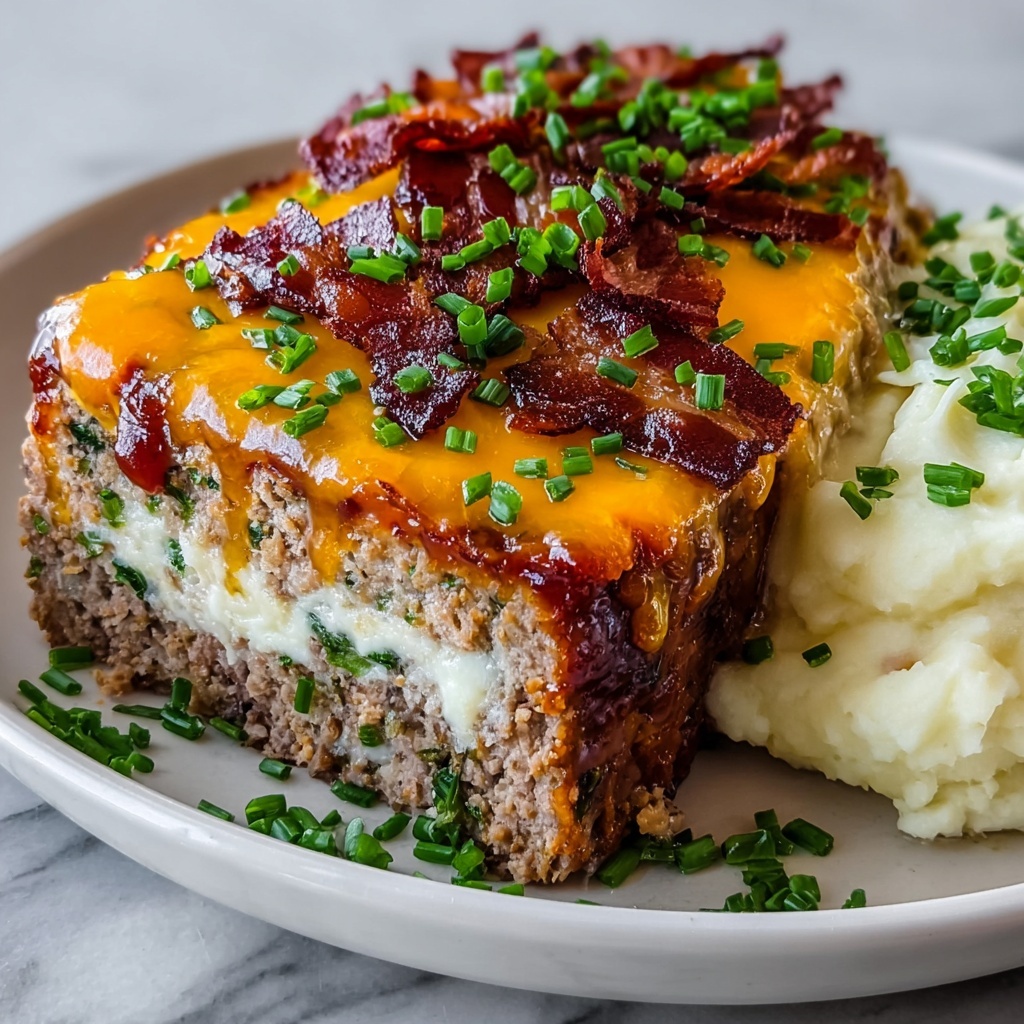 Loaded Potato Meatloaf Recipe - Recipe Image
