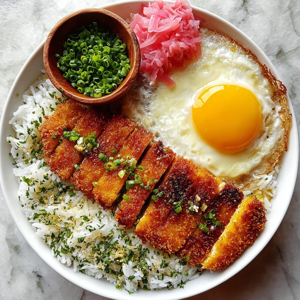 Katsudon Japanese Pork Cutlet and Egg Rice Bowl Recipe - Recipe Image