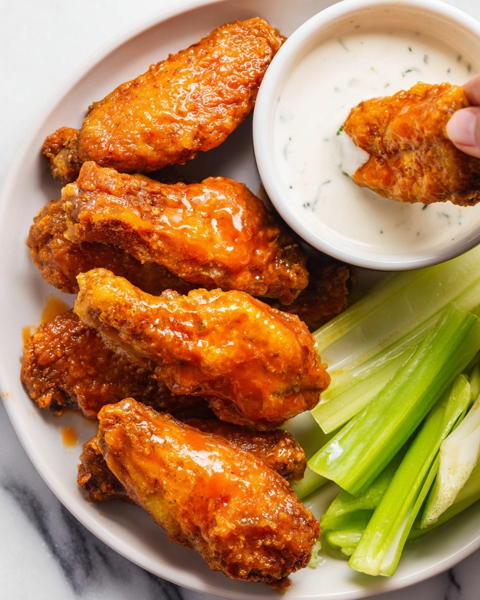 Air Fryer Buffalo Wings Recipe - Recipe Image