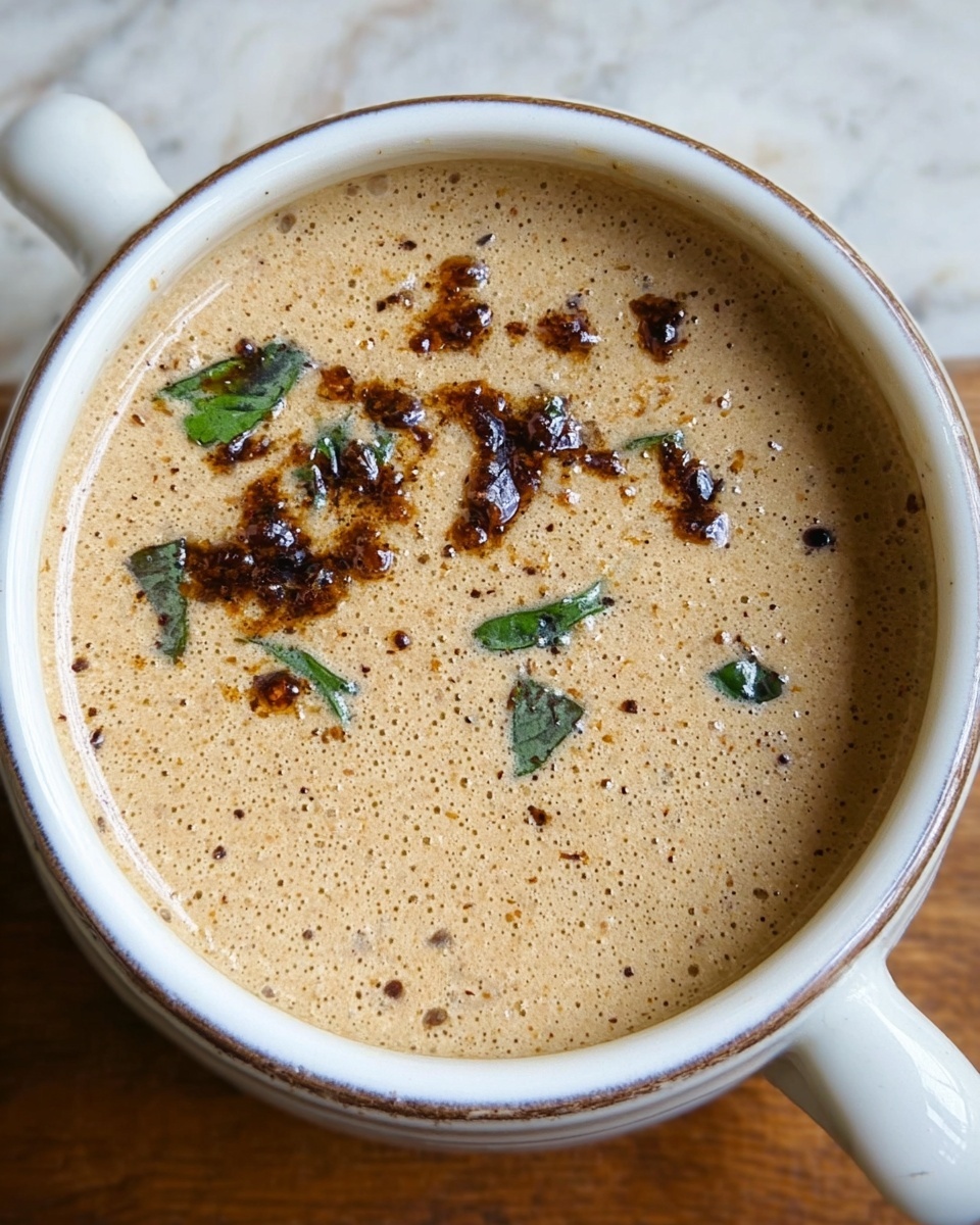 Asiago Roasted Garlic Cauliflower Soup Recipe - Recipe Image