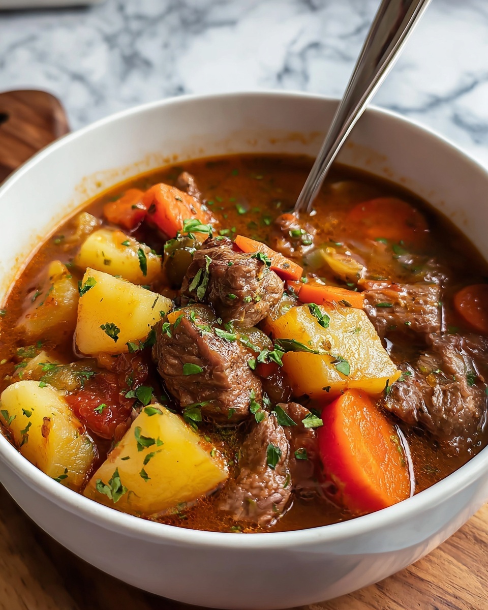 Old-Fashioned Beef Stew Recipe - Recipe Image