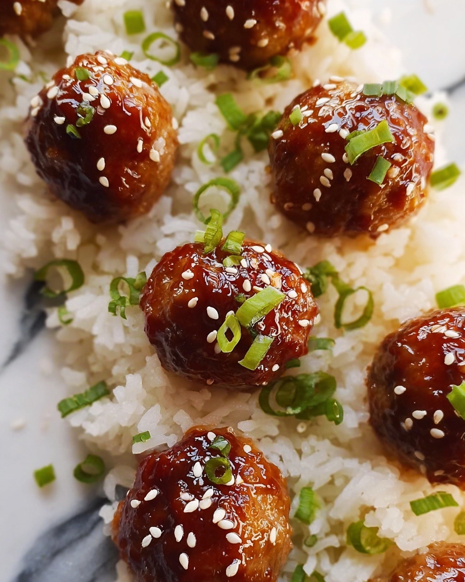 Teriyaki Meatballs Recipe - Recipe Image