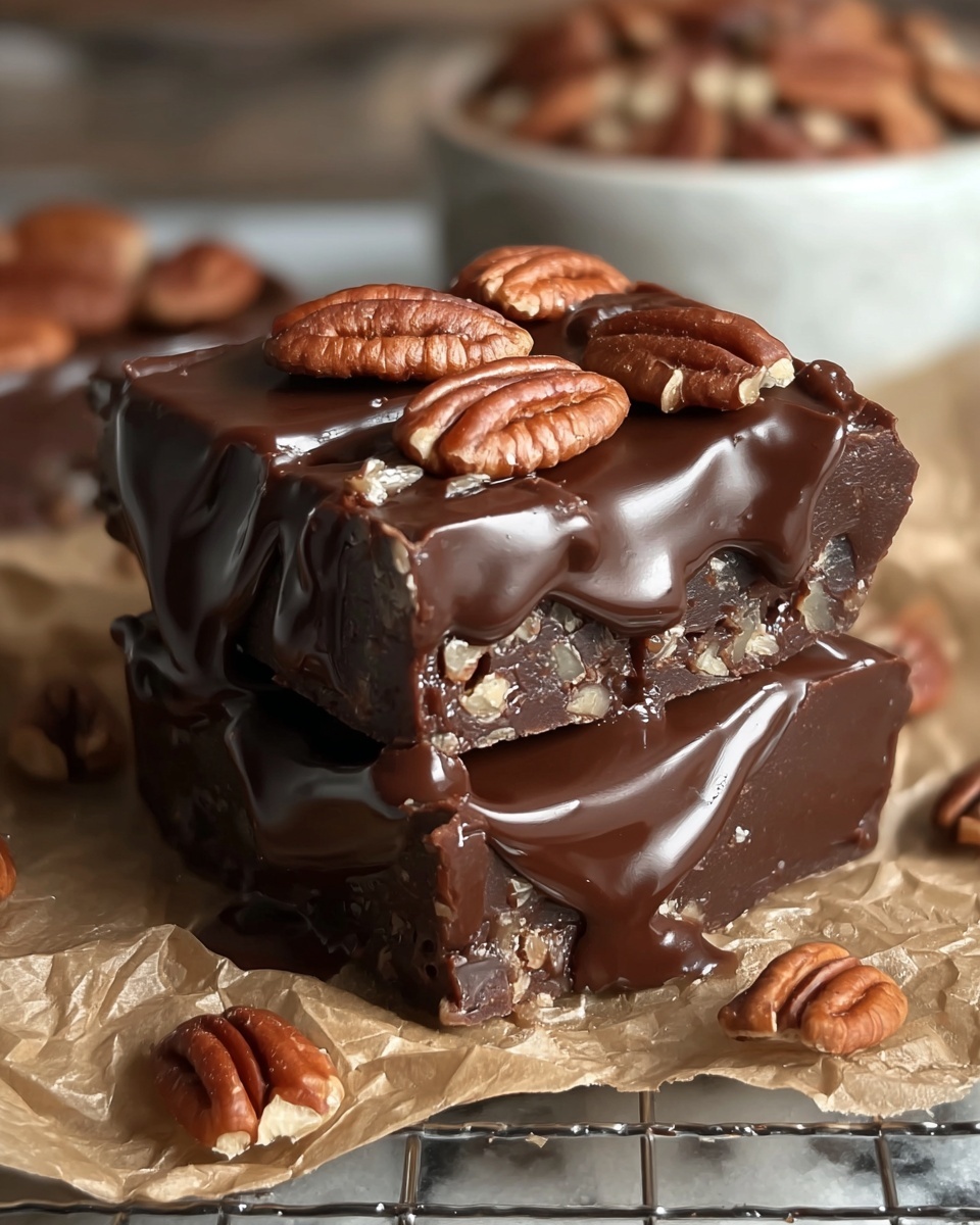 Chocolate Pecan Turtle Clusters Recipe - Recipe Image