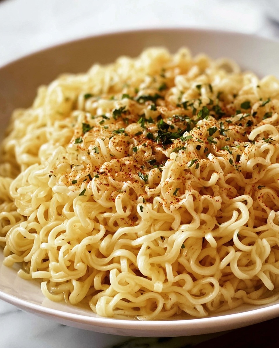 Cafeteria Egg Noodles in Creamy Parmesan Sauce Recipe - Recipe Image