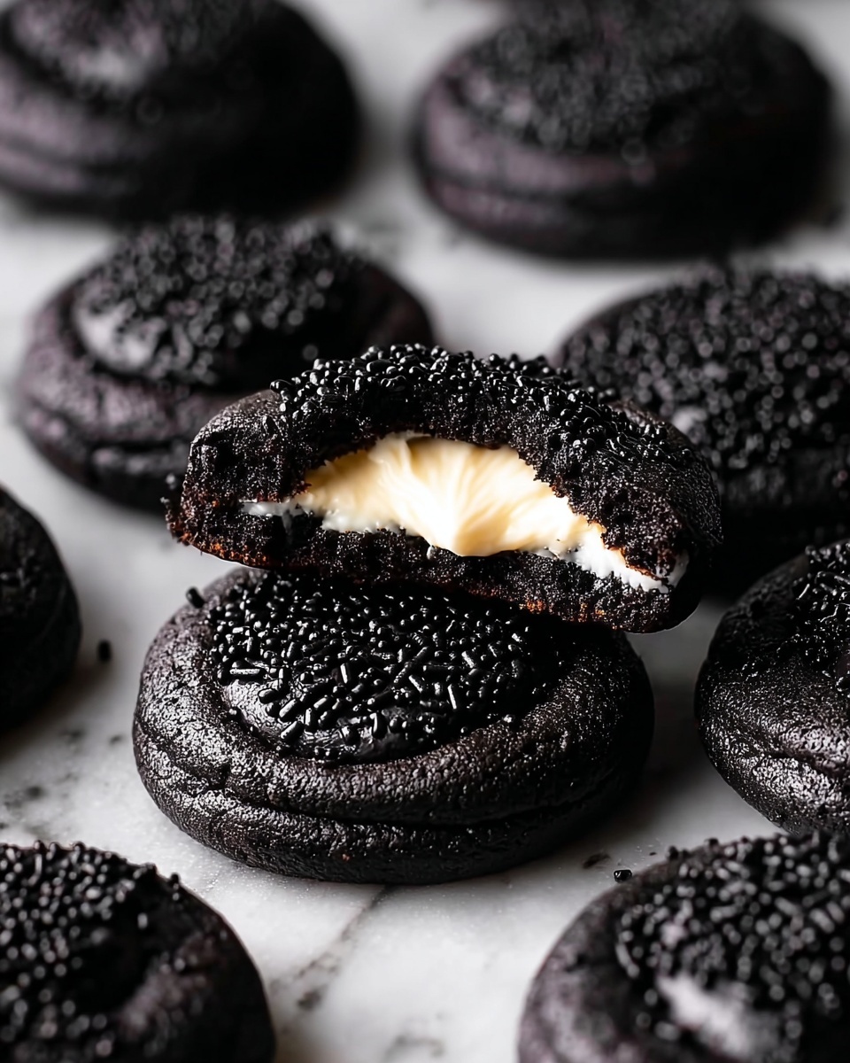 Black Velvet Cheesecake Cookies Recipe - Recipe Image