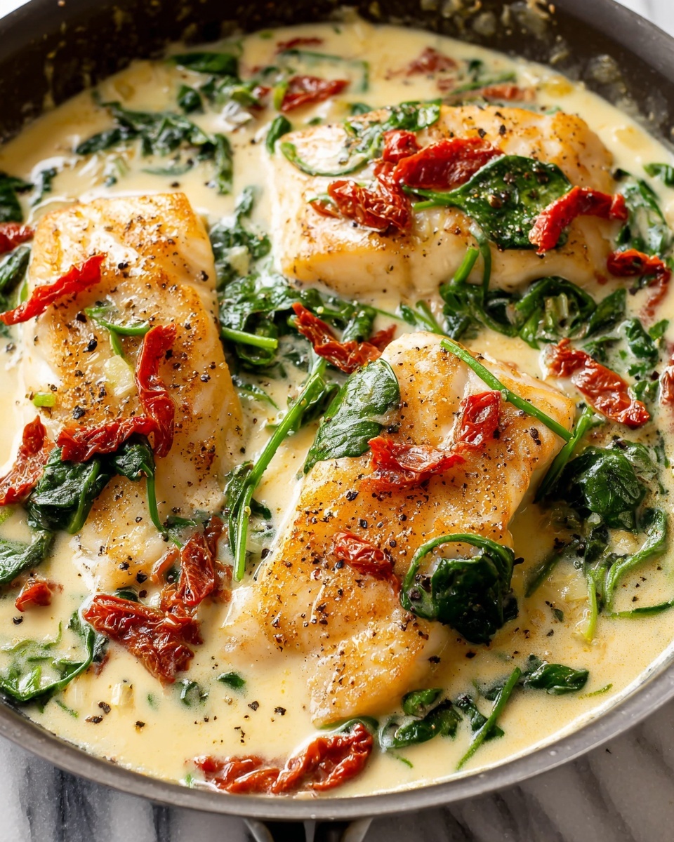Creamy Tuscan Salmon Recipe - Recipe Image