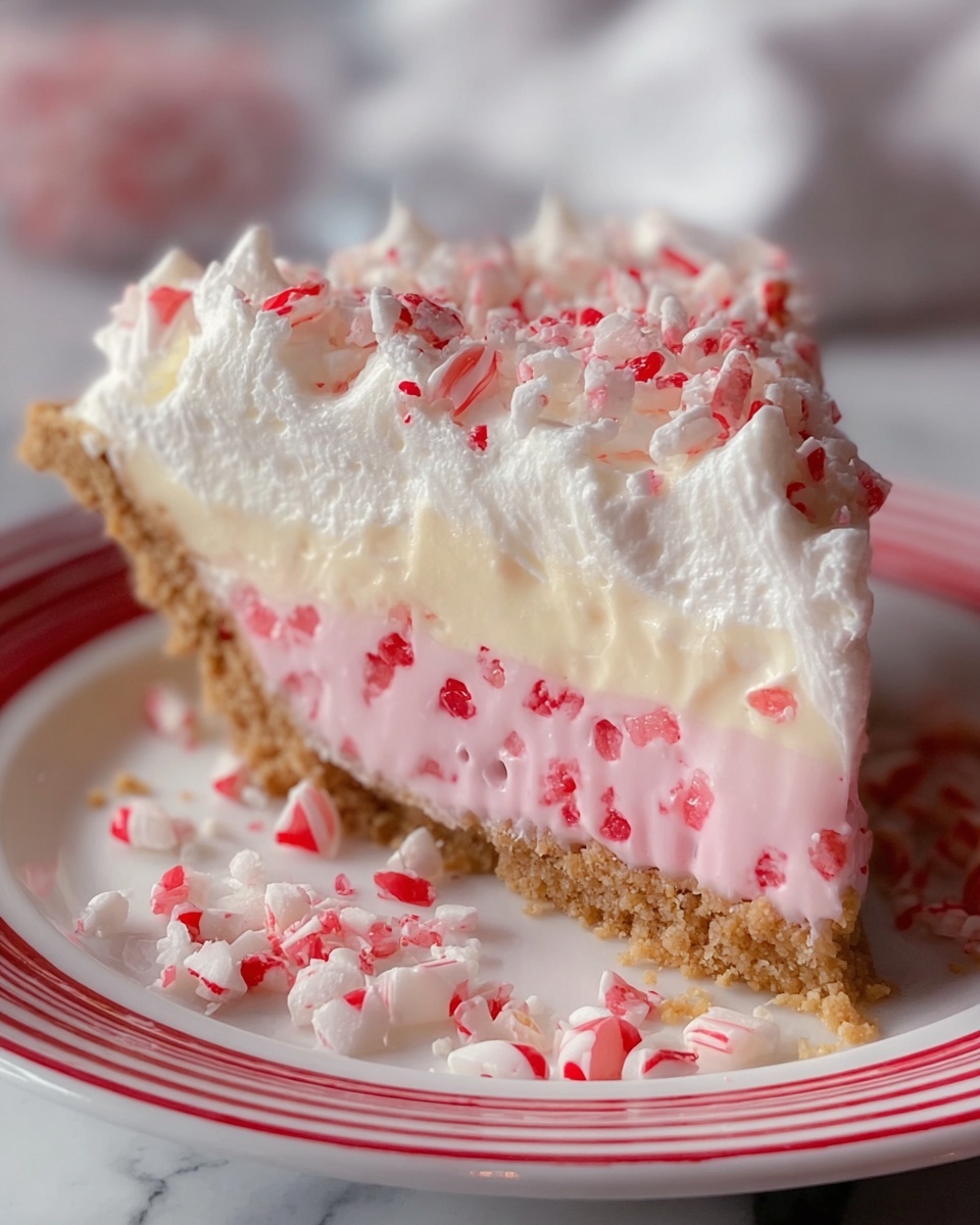 Candy Cane Pie Recipe - Recipe Image