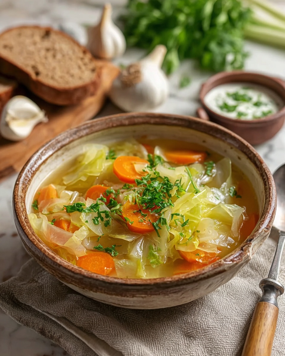 Cabbage Fat-burning Soup Recipe - Recipe Image