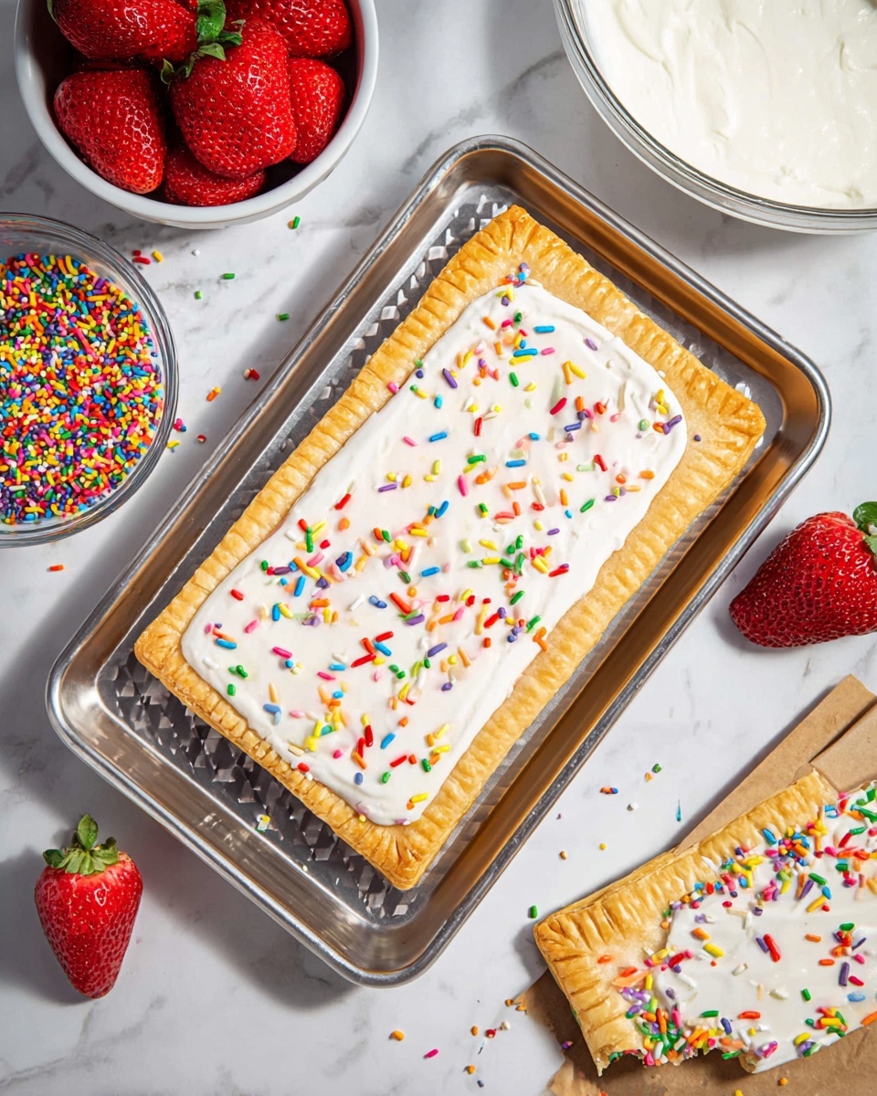 Homemade Giant Frosted Pop Tart Recipe - Recipe Image