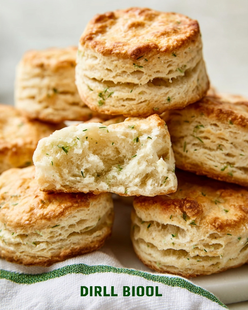 Homemade Dill Biscuits Recipe - Recipe Image
