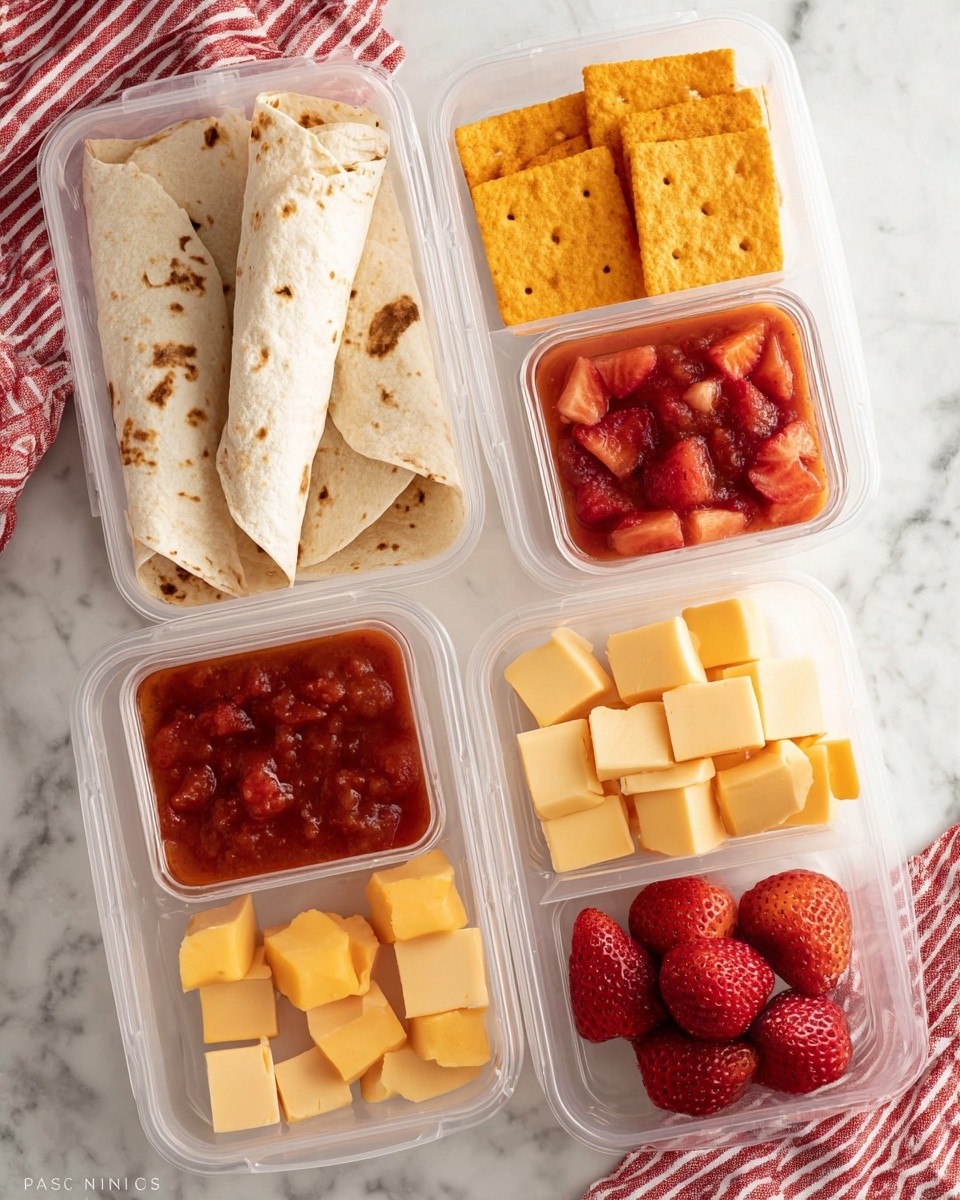 Easy Lunchbox Burrito Idea Recipe - Recipe Image