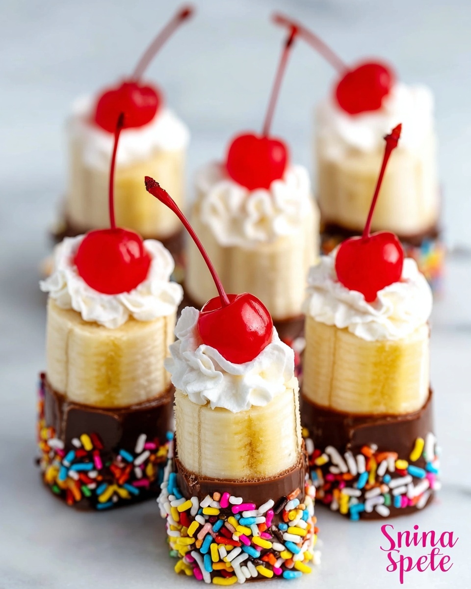 Banana Split Bites Recipe - Recipe Image