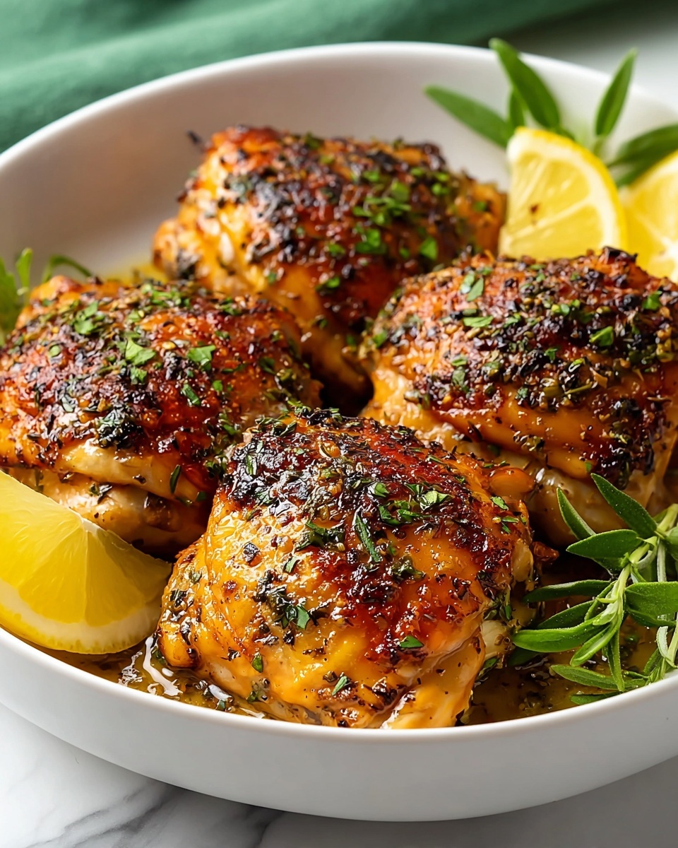 Easy Roasted Chicken Thighs for a Cozy Weeknight Dinner Recipe - Recipe Image
