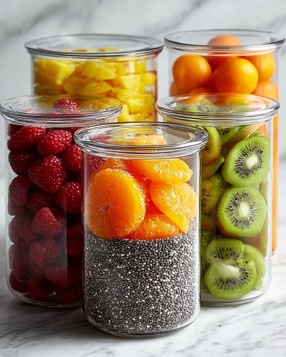 Easy Chia Pudding Meal Prep with Fresh Fruit Recipe - Recipe Image