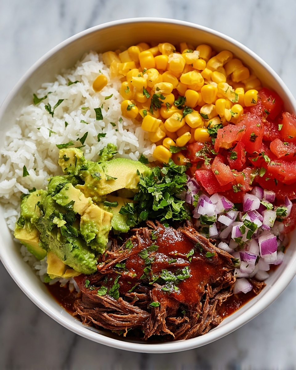 Easy Chipotle Barbacoa Burrito Bowl Recipe - Recipe Image
