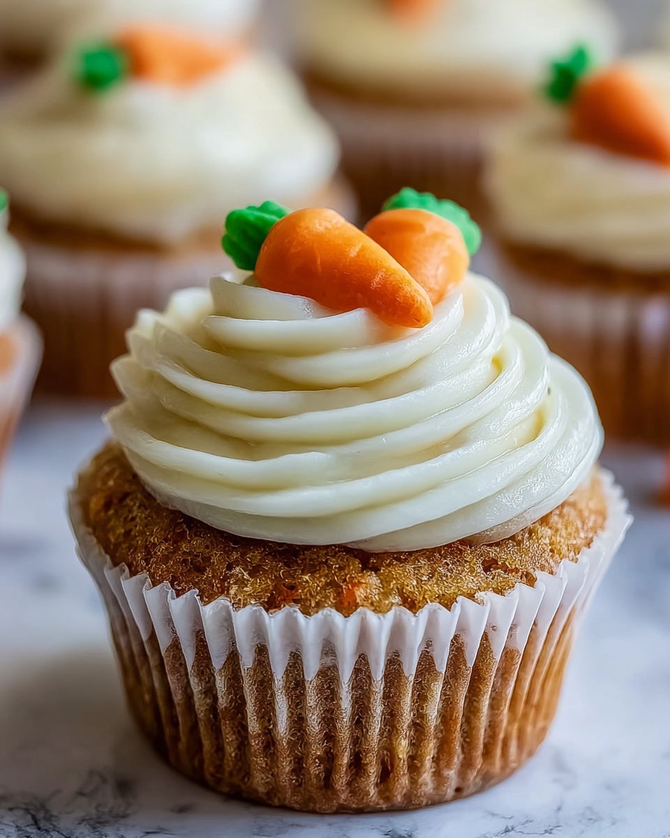 Perfect Homemade Carrot Cake Cupcakes Recipe - Recipe Image