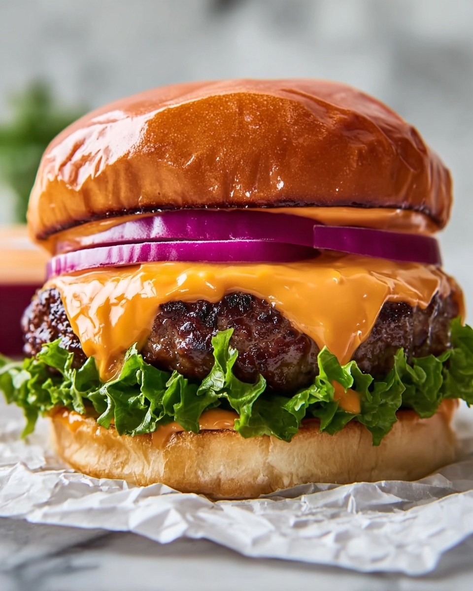 Perfect Homemade Burger Recipe - Recipe Image