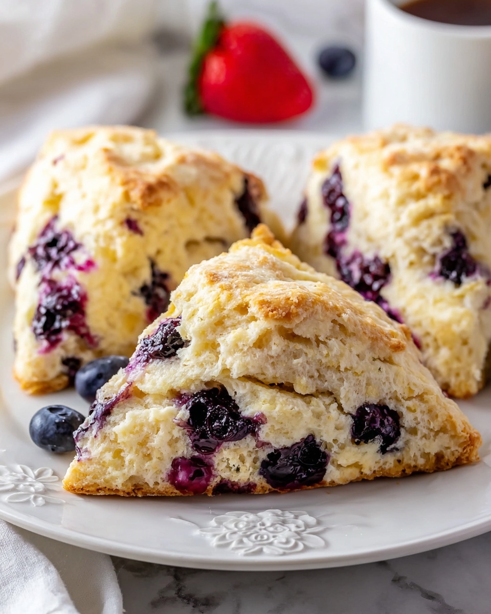 Perfect Homemade Blueberry Scones Recipe - Recipe Image