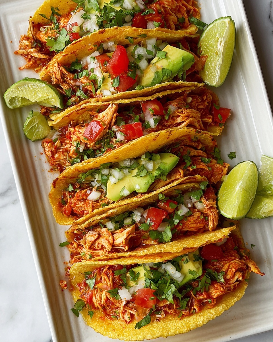 Perfect Baked Chicken Tacos for Busy Weeknights Recipe - Recipe Image