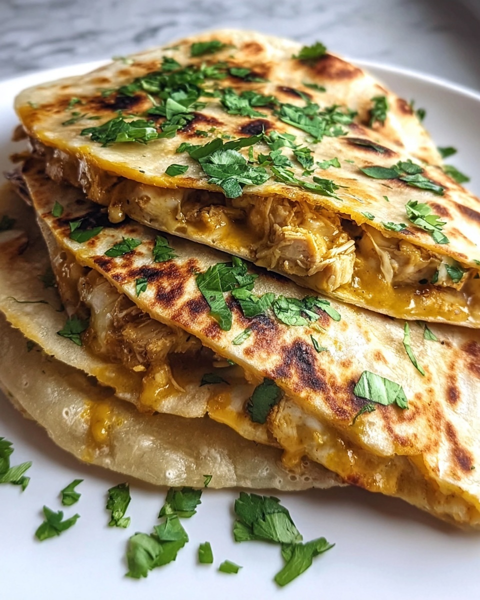 Simple Chipotle BBQ Chicken Quesadillas Recipe - Recipe Image