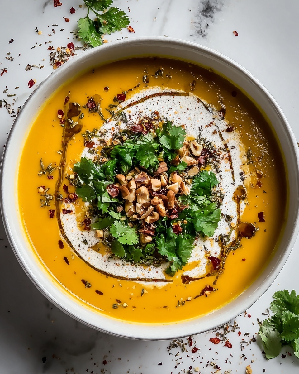 Creamy Turmeric Coconut Butternut Squash Soup Recipe - Recipe Image