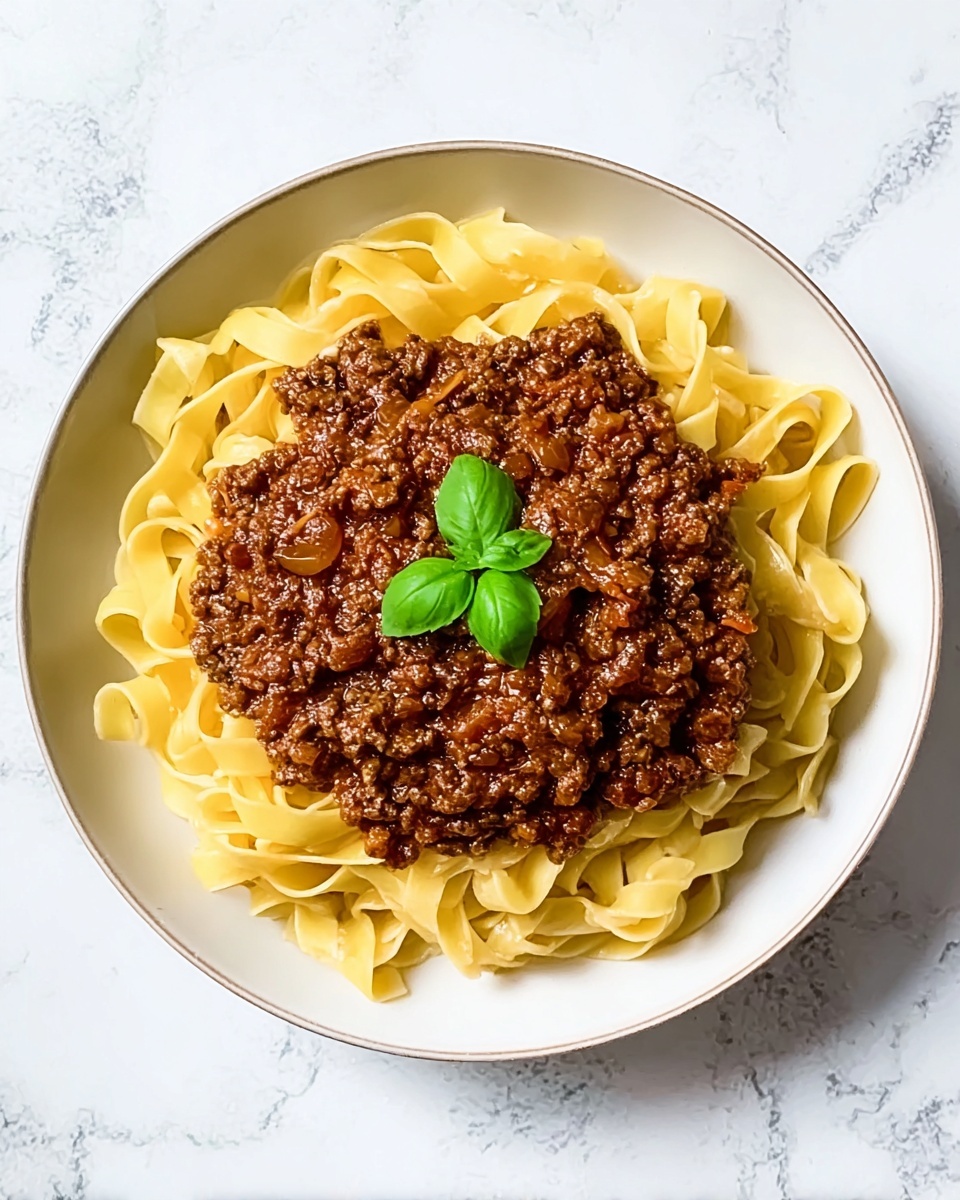 Simple Black Garlic Bolognese Sauce Recipe - Recipe Image