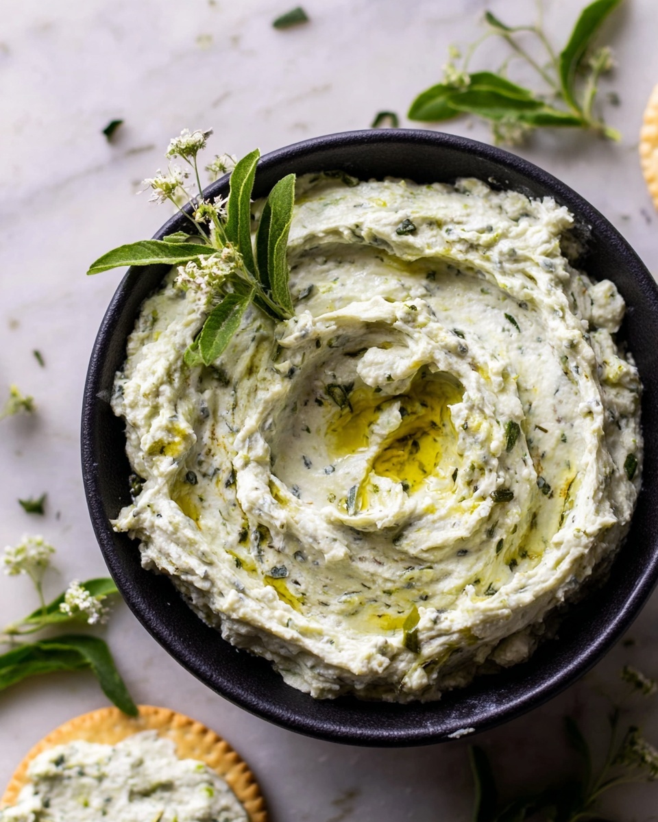 Whipped Feta with Fresh Herbs Recipe - Recipe Image