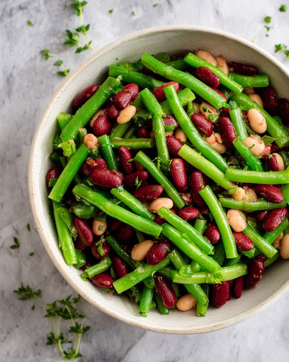 Easy Three Bean Salad Recipe - Recipe Image