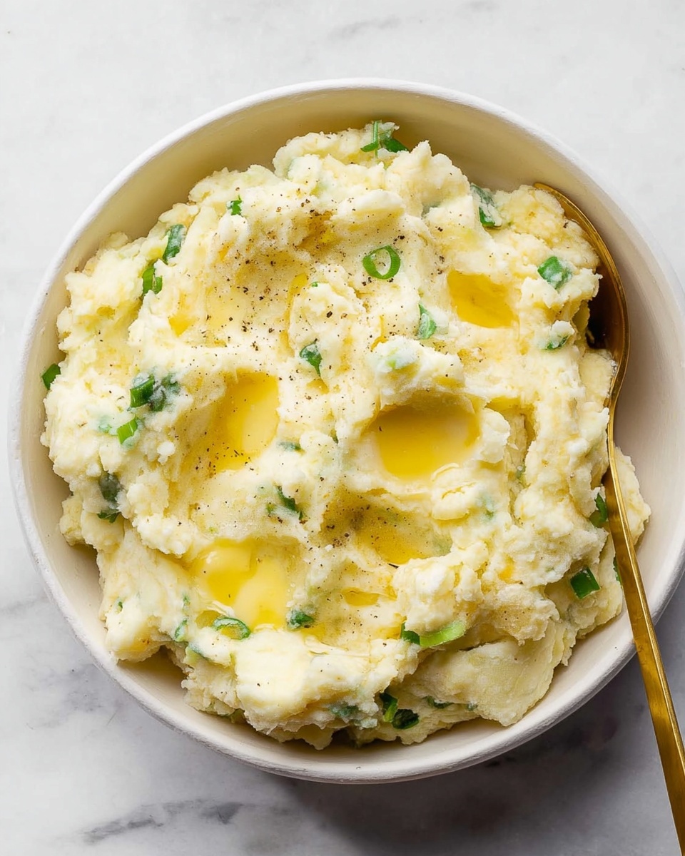 Cream Cheese Mashed Potatoes Recipe - Recipe Image