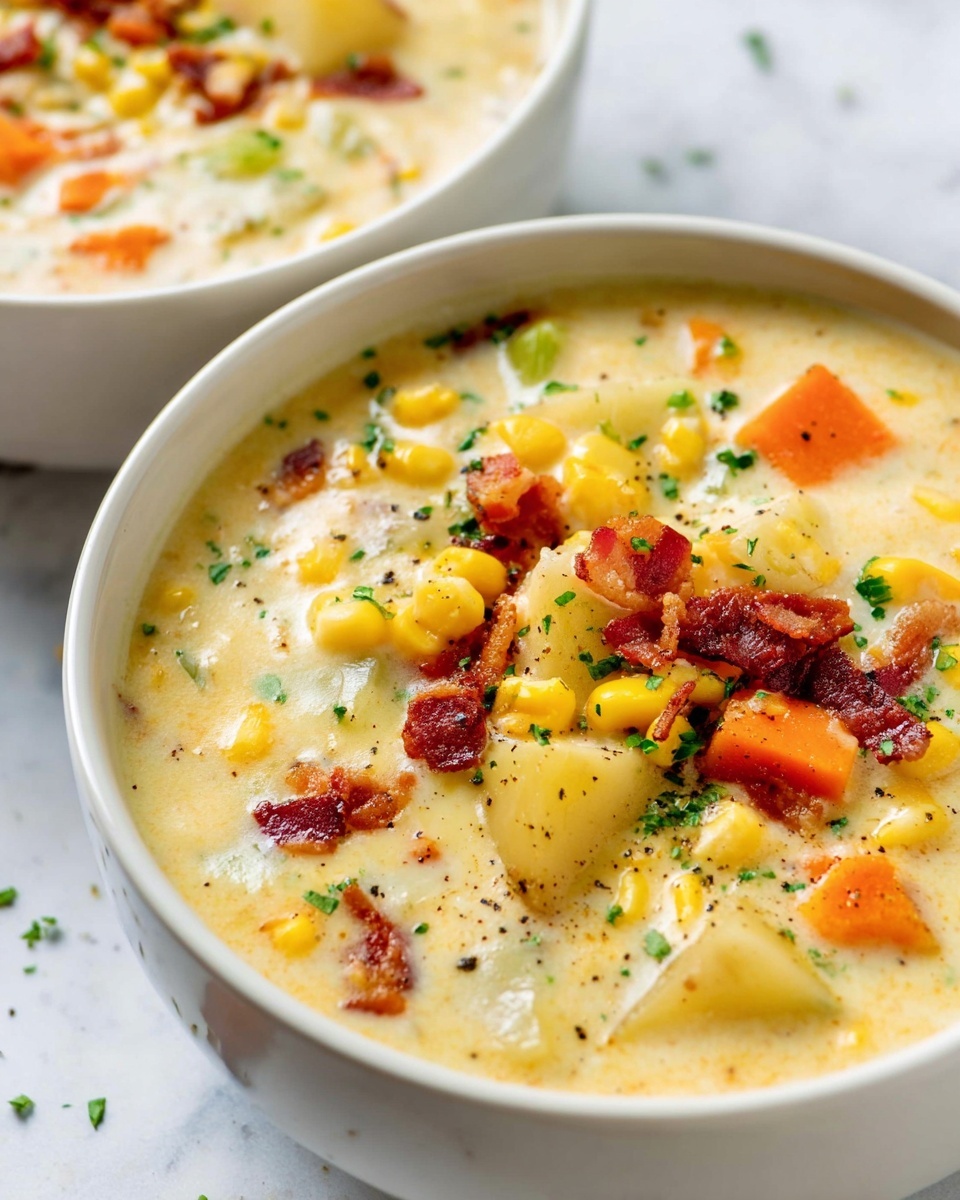 Creamy Corn Chowder Recipe - Recipe Image