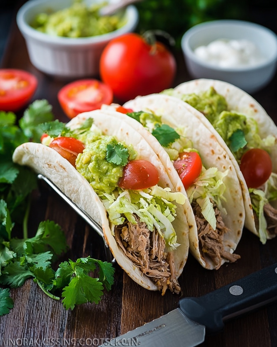 Slow Cooker Chicken Tacos Recipe - Recipe Image