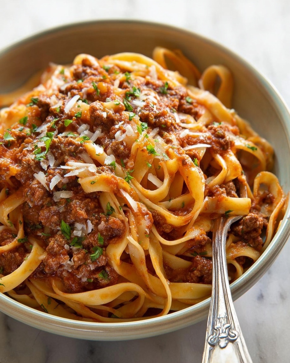 Slow Cooker Bolognese Sauce (Pasta Meat Sauce) Recipe - Recipe Image