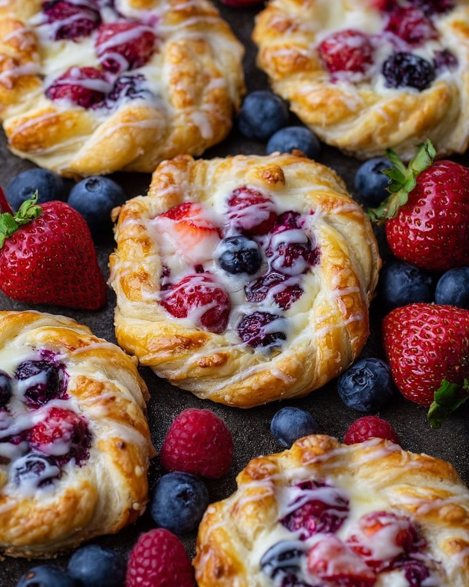 Easy Cheese Danish Recipe - Recipe Image