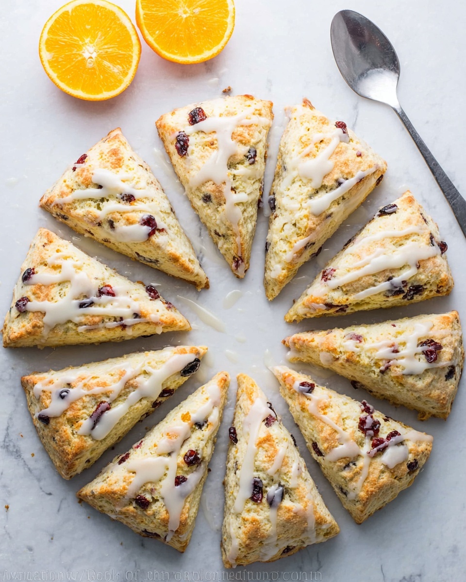 Cranberry Orange Scones Recipe - Recipe Image