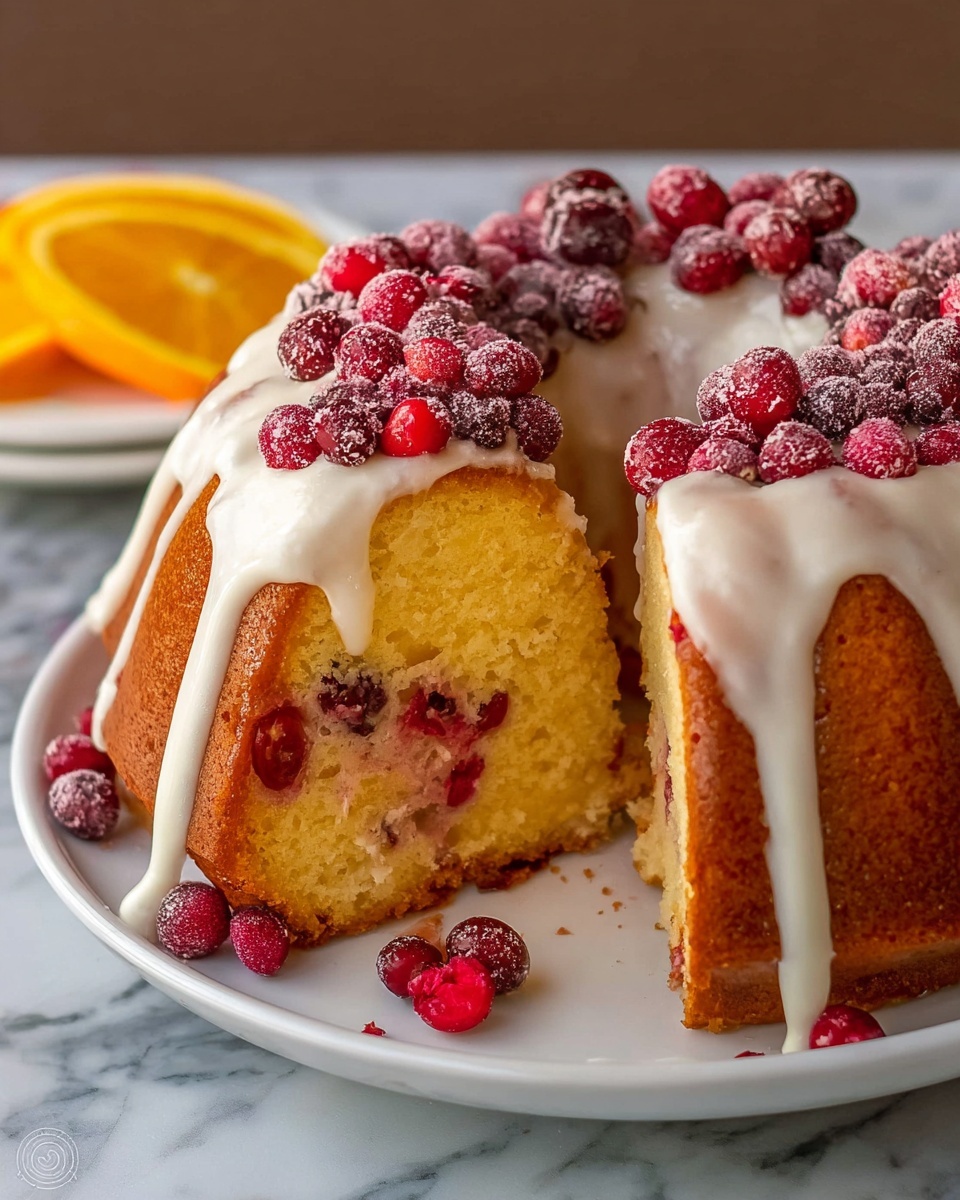 Cranberry Bundt Cake Recipe - Recipe Image