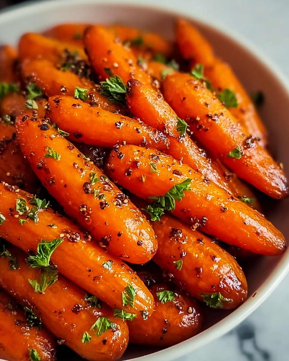 Maple Mustard Roasted Carrots – Easy, Elegant, and Full of Flavor Recipe - Recipe Image