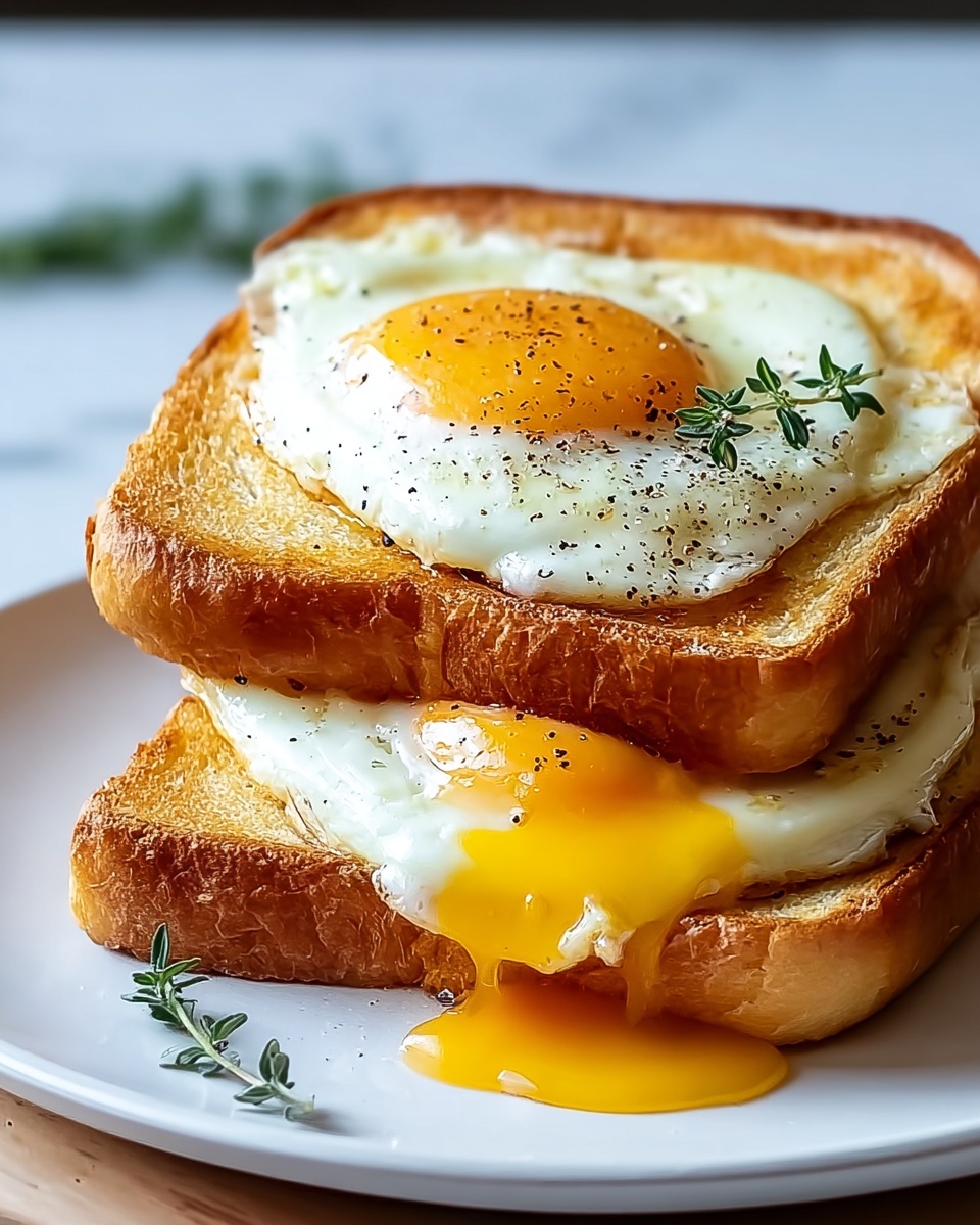 Cheesy Egg Toast – A Quick and Delicious Breakfast Idea Recipe - Recipe Image