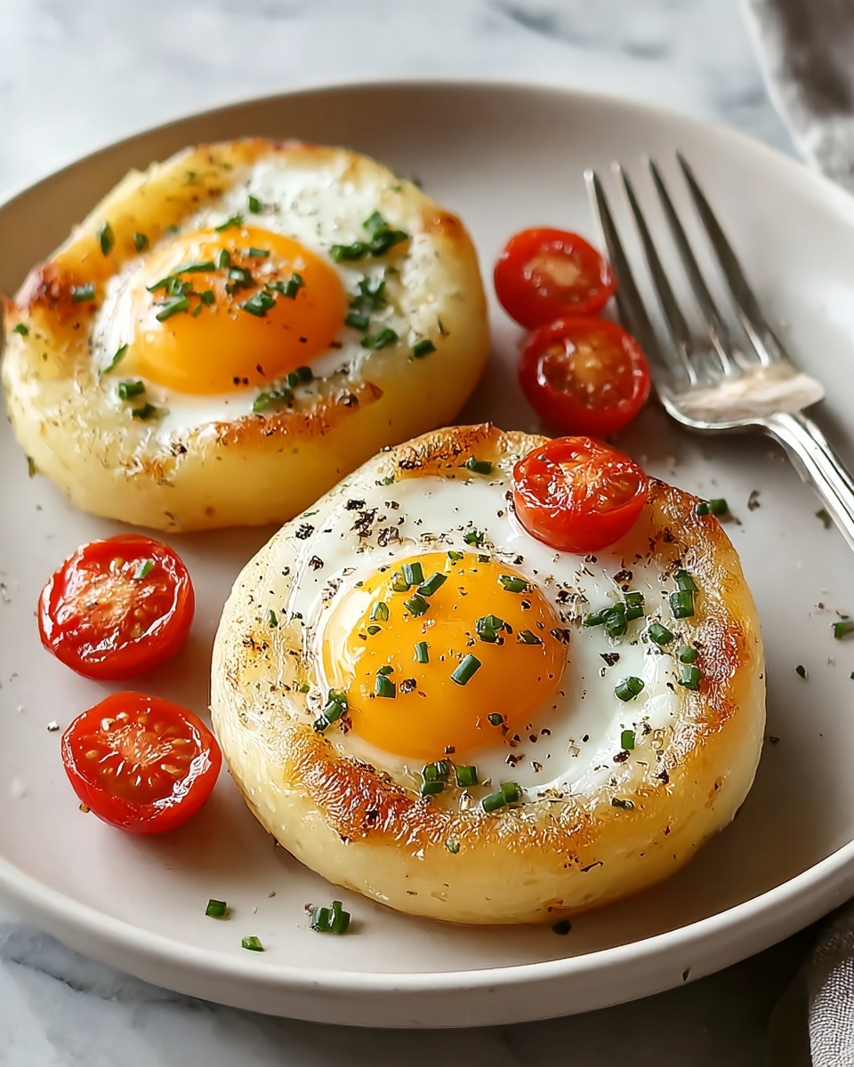 Baked Cottage Cheese Eggs Recipe - Recipe Image