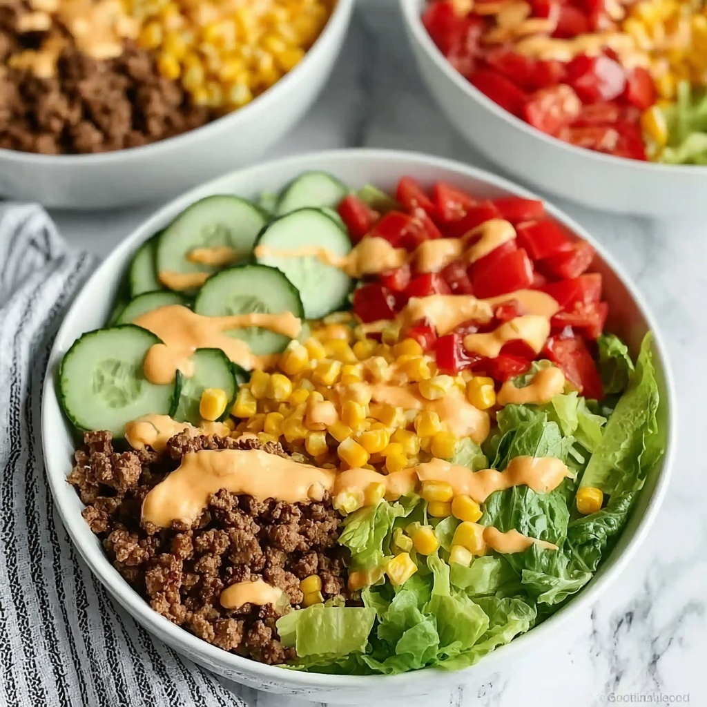 Cheeseburger Bowls Recipe - Recipe Image