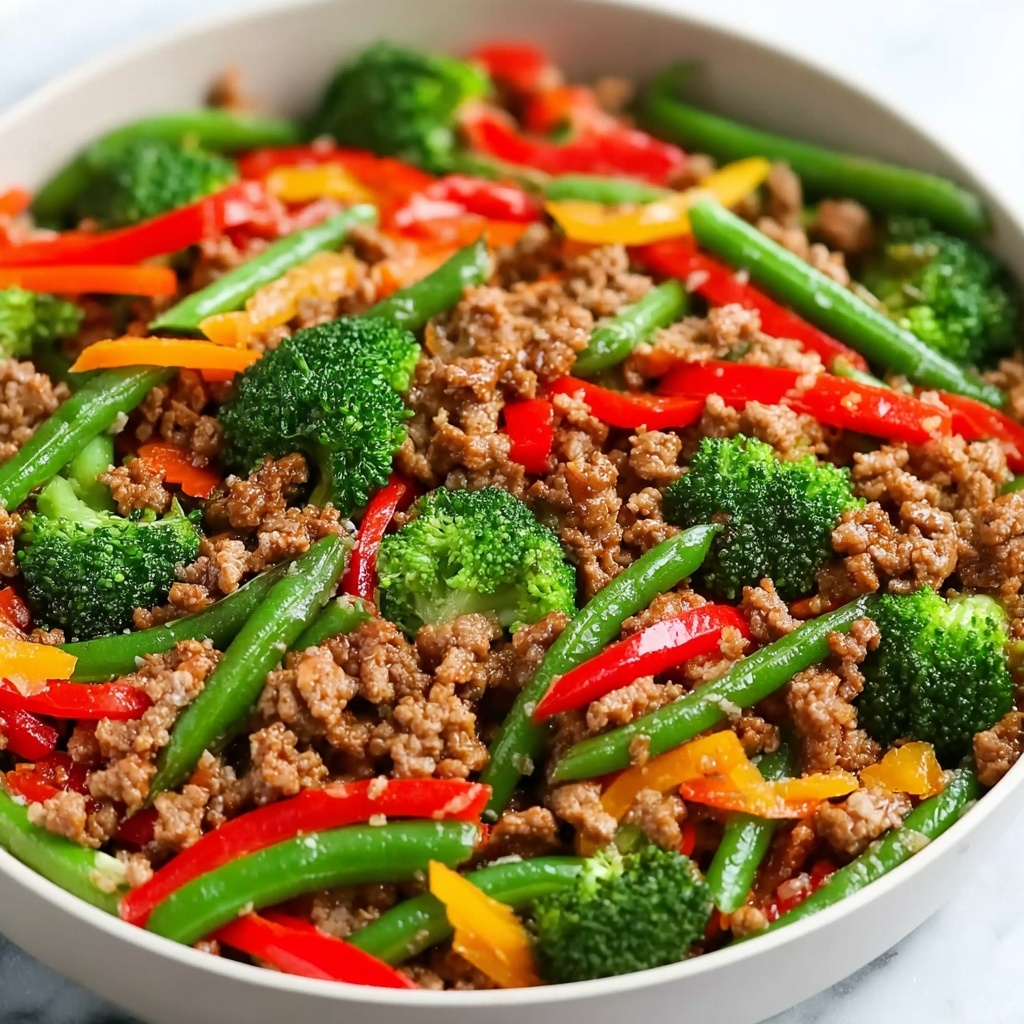 Ground Turkey Teriyaki Stir Fry Recipe - Recipe Image