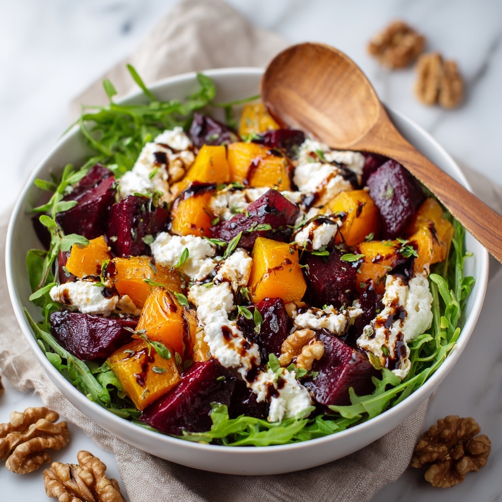 Roasted Butternut Squash & Beet Salad Recipe - Recipe Image