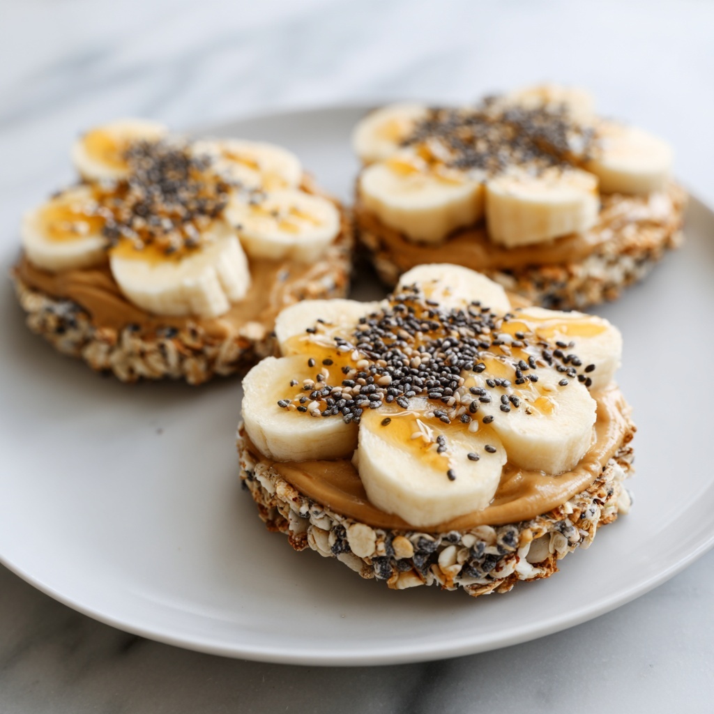 Nut Butter Rice Cakes – Crunchy, Creamy Power Snack Recipe - Recipe Image