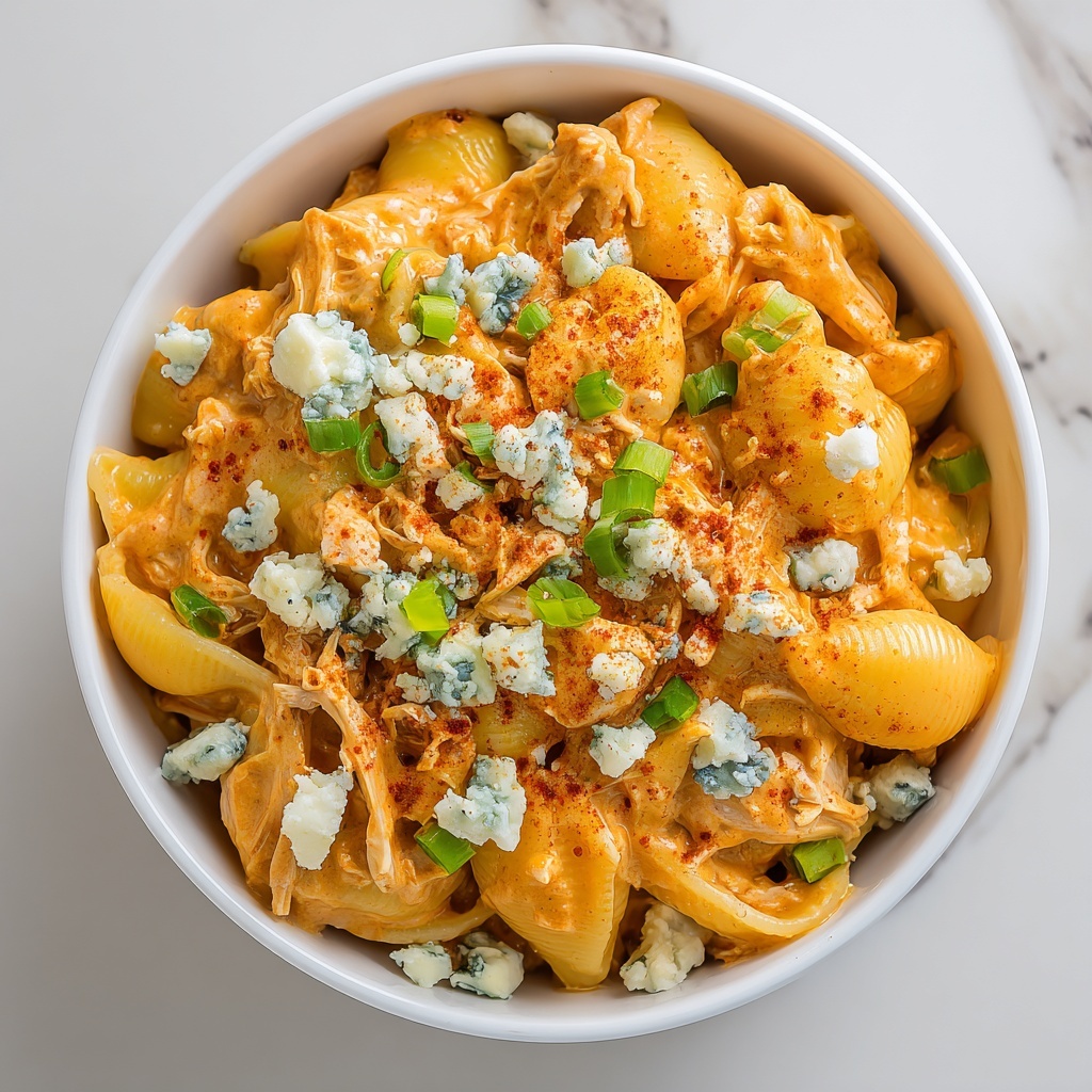 Buffalo Chicken Mac & Cheese (Meal Prep Friendly) Recipe - Recipe Image