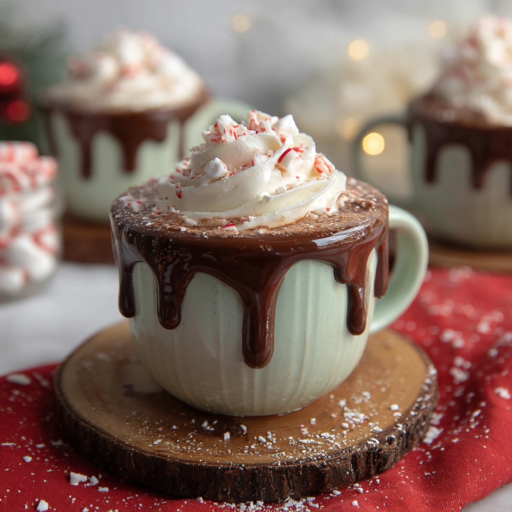 Peppermint White Hot Chocolate Recipe - Recipe Image