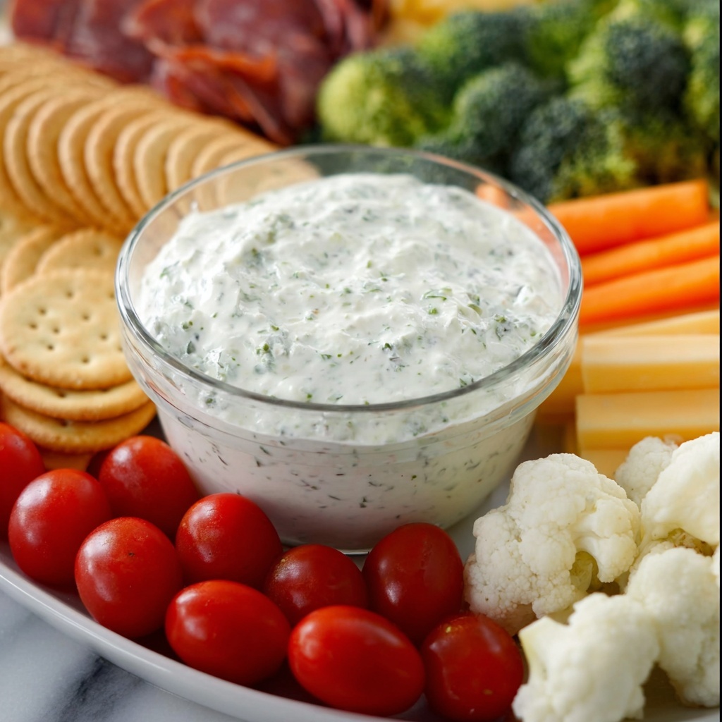 Healthy Yogurt Ranch Dip Recipe - Recipe Image