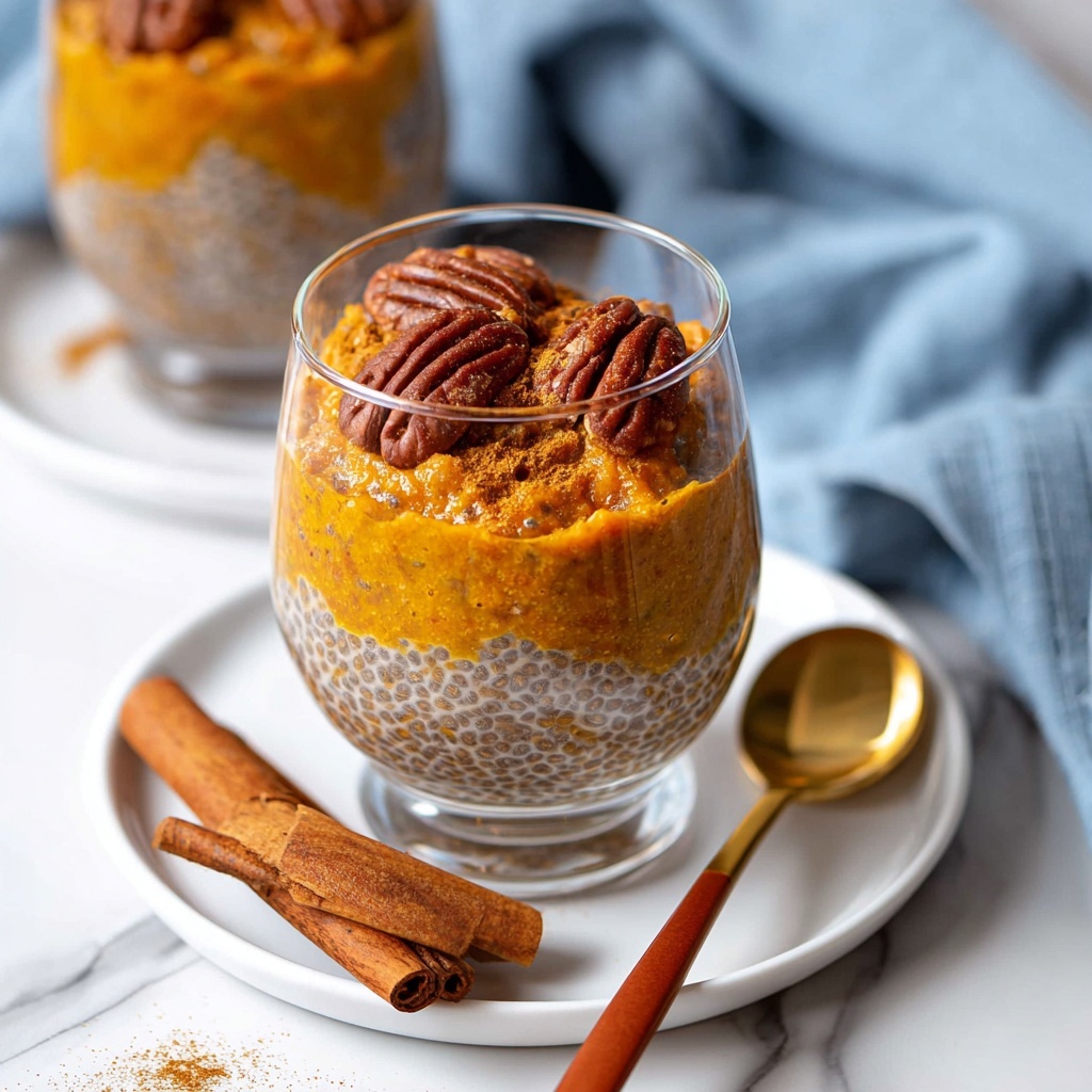 Pumpkin Chia Seed Pudding Recipe - Recipe Image