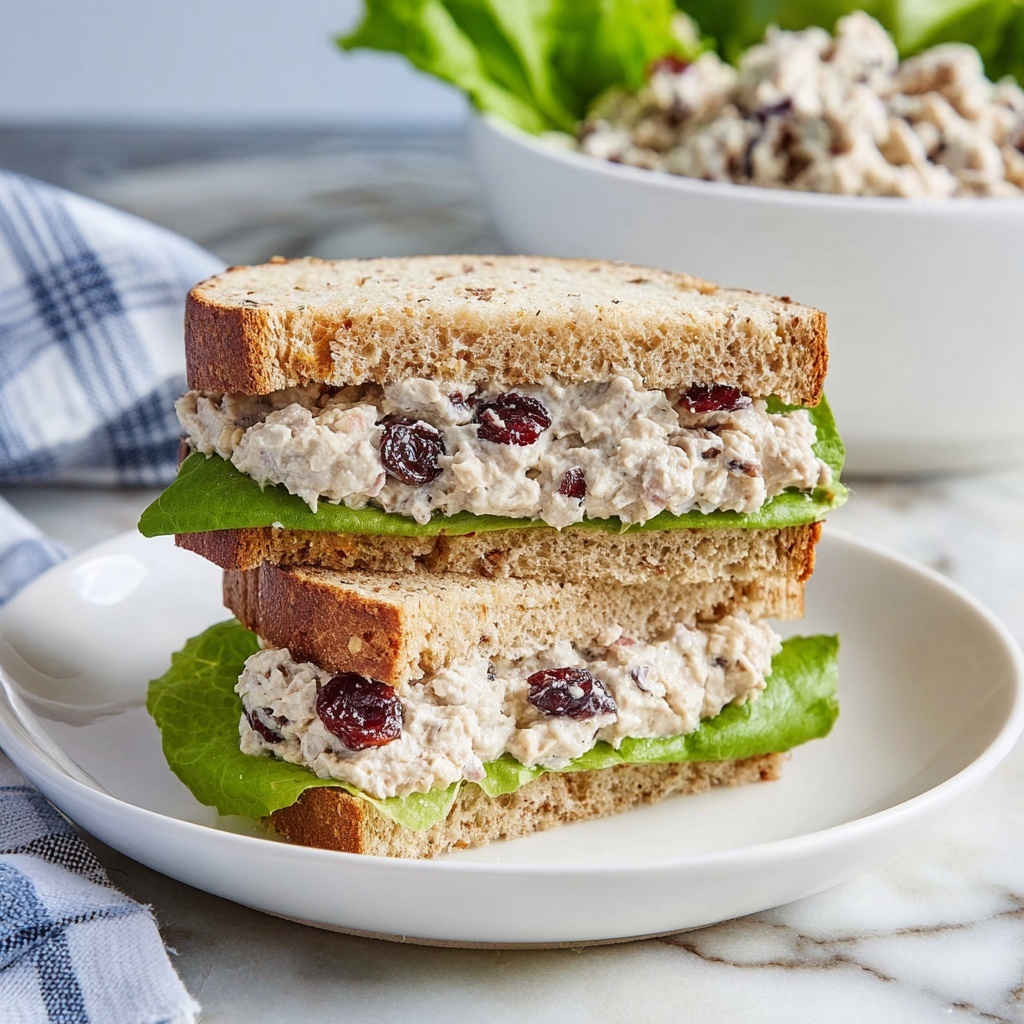 Tuna Salad with Cranberries Recipe - Recipe Image