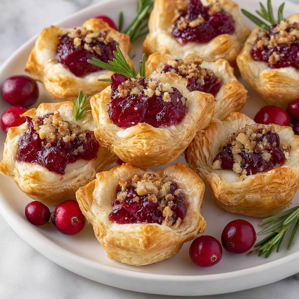 Cranberry Brie Bites Recipe - Recipe Image
